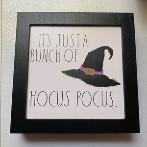 Rae dunn Halloween sign